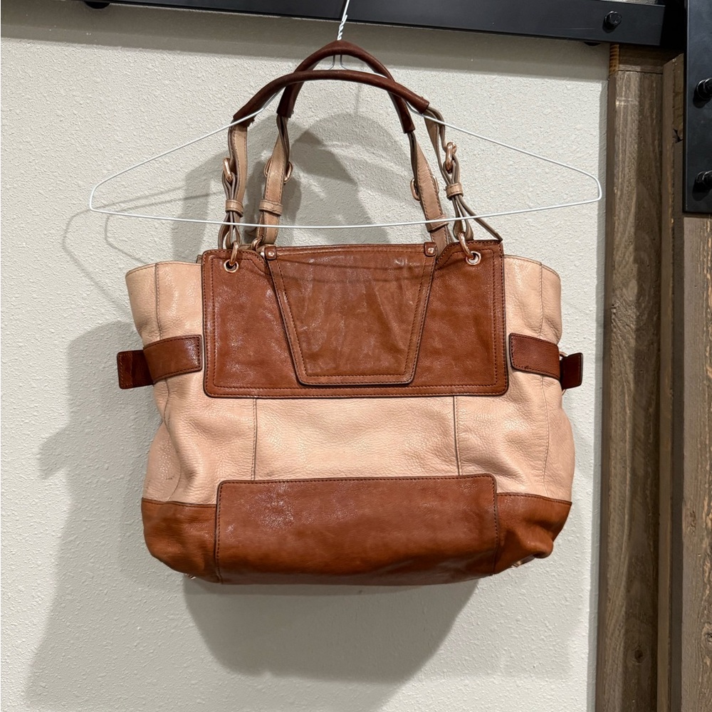 Kooba Brown and Tan Shoulder Bag - Picture 2 of 3